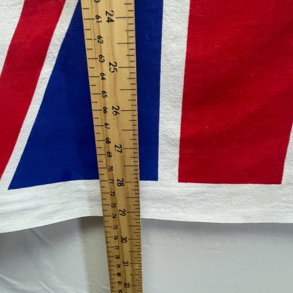 Vintage Union Jack Tea Towel Made in the UK 100% Cotton - Picture 5 of 6